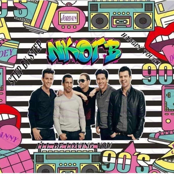 NKOTB 90s Tumbler Wrap