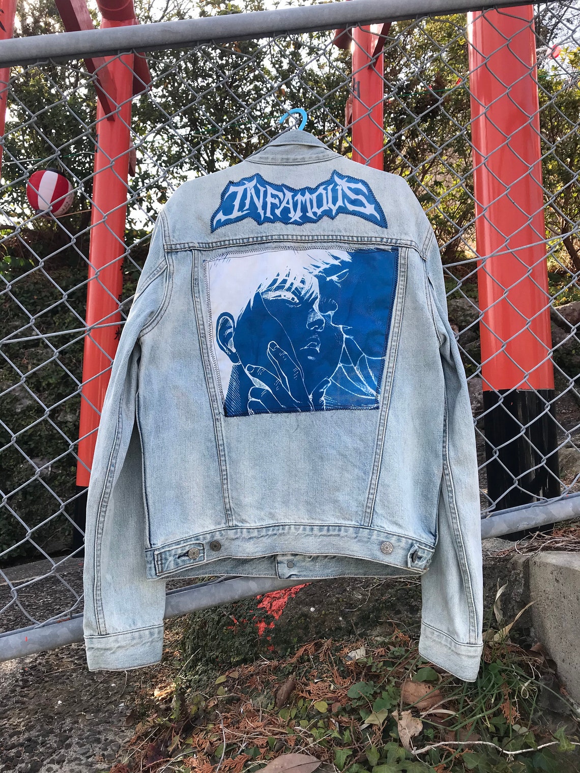 Infamous Akira Denim Jacket - Etsy Sweden