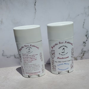 Deodorant Aluminum-Free All-Natural Hand Made Body Care In The USA