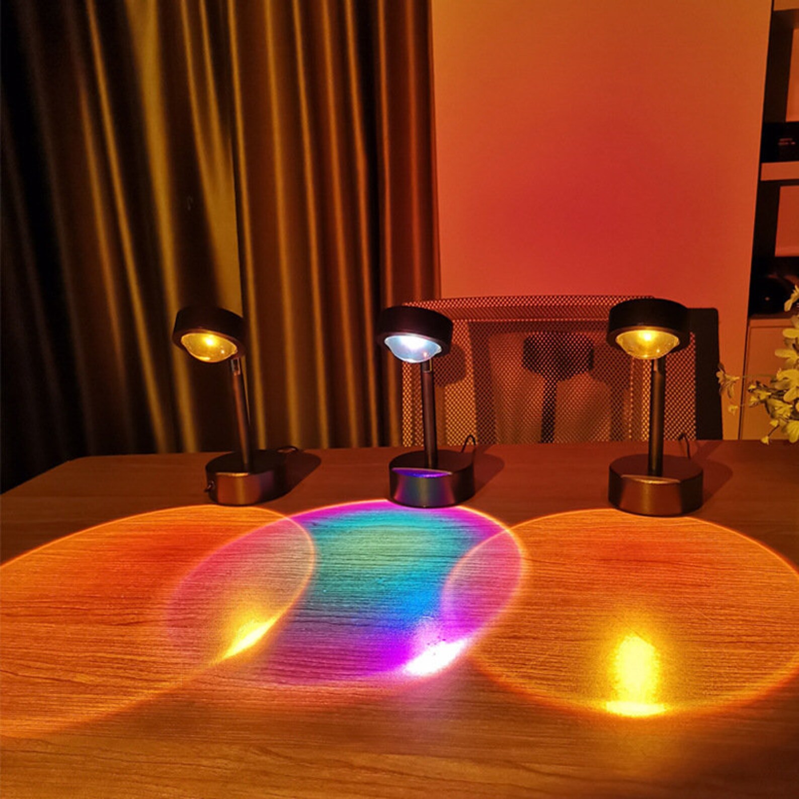 Sunset Projector Lamp Tiktok Golden Hour Effect | Etsy