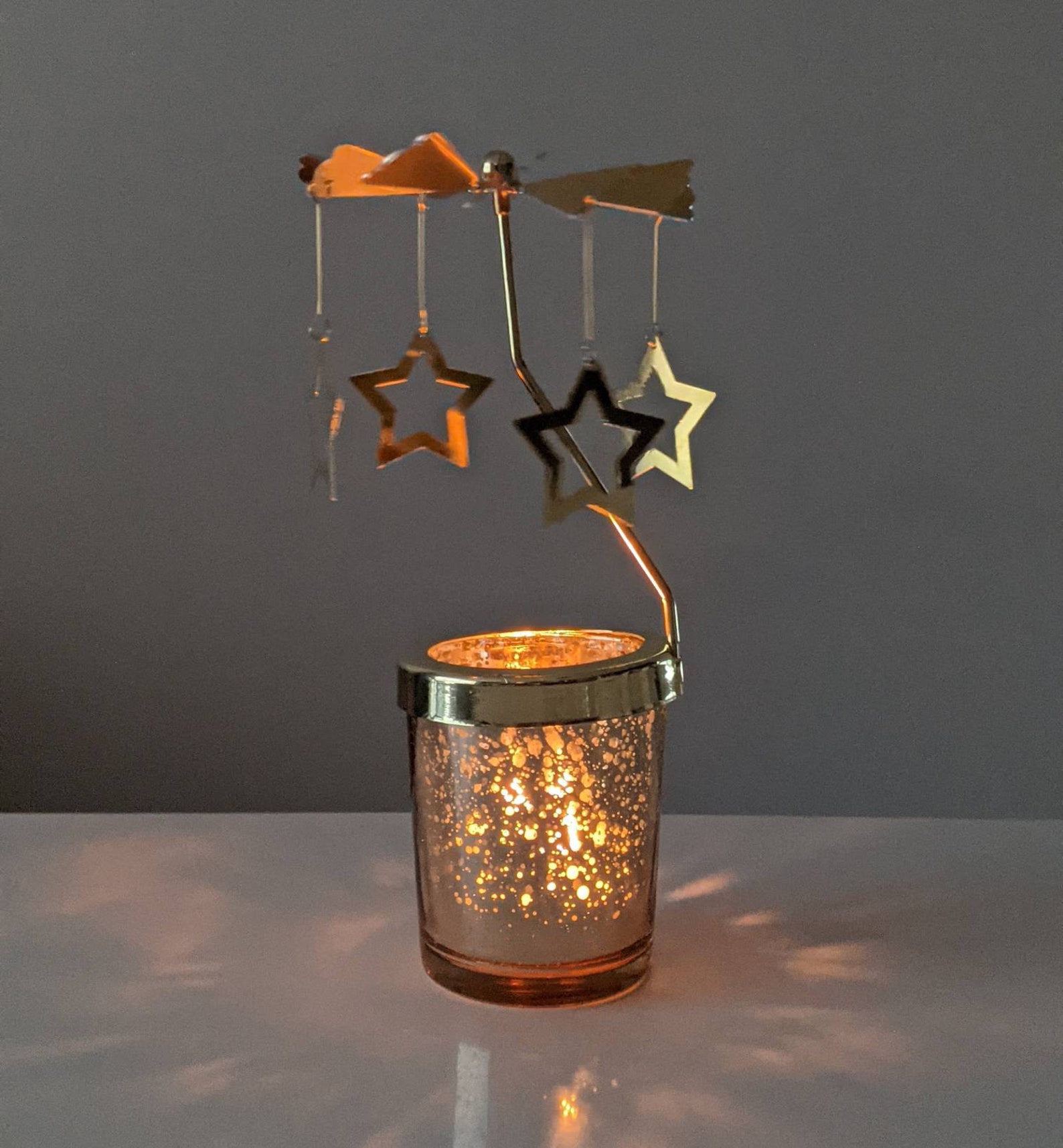 Spinning carousel candle holder Etsy