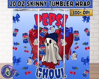 Pepsi Ghoul Tumbler Wrap