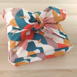 Furoshiki, emballage cadeau réutilisable en tissu image 7