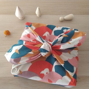 Furoshiki, emballage cadeau réutilisable en tissu image 6