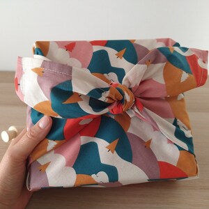 Furoshiki, emballage cadeau réutilisable en tissu image 2