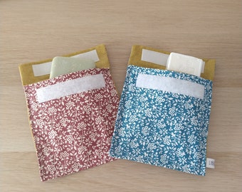 Waterproof flower pattern soap pouch
