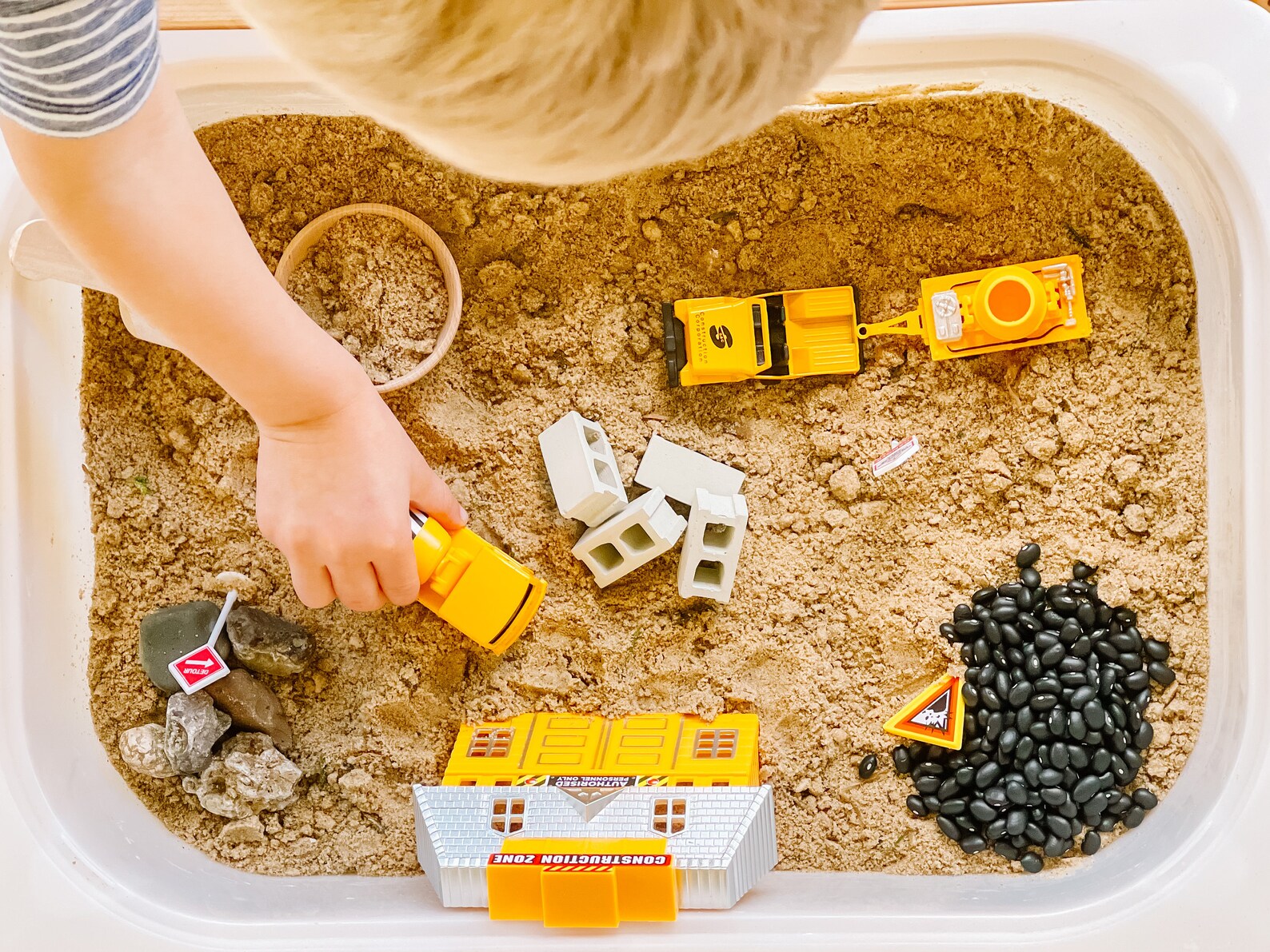 Construction Site Sensory Bin Kit Etsy