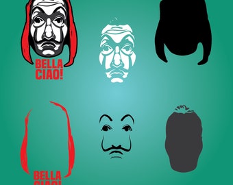 Download Money Heist Svg Etsy