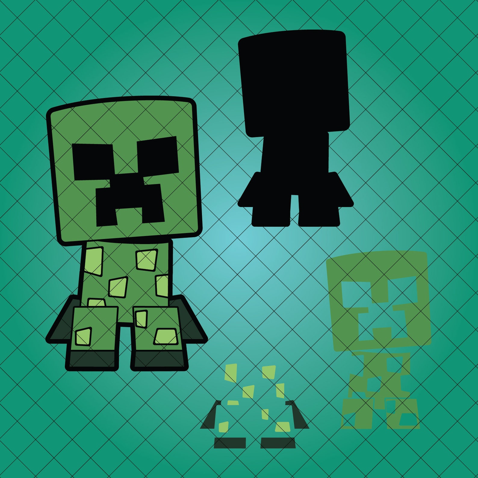 Layered SVG Baby Creeper Cricut Silhouette Cut File Etsy