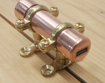 12V Dual USB Charging Socket. 2 Type-A Sockets for Campervans and Boats.