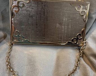ヴィンテージ ケイト・ランドリー 銅製ボックススタイル 財布 スクロールワーク ラージジェムチェーンストラップ