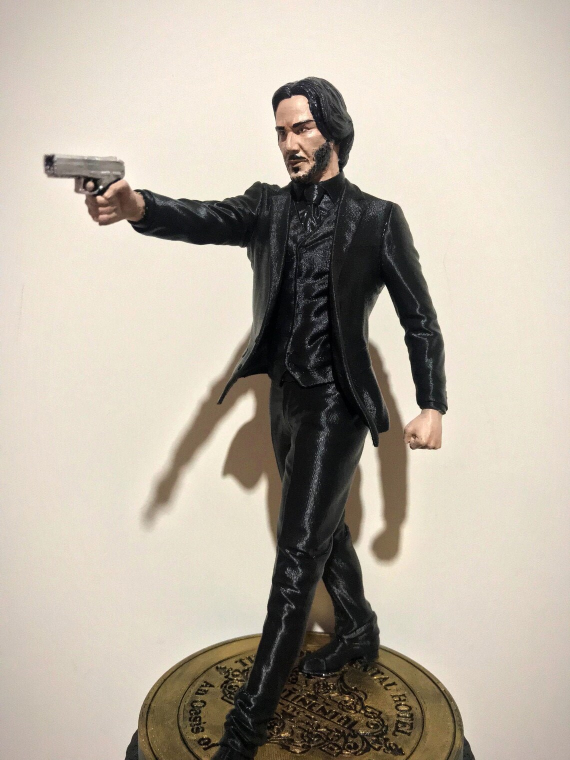 john wick catacombs statue
