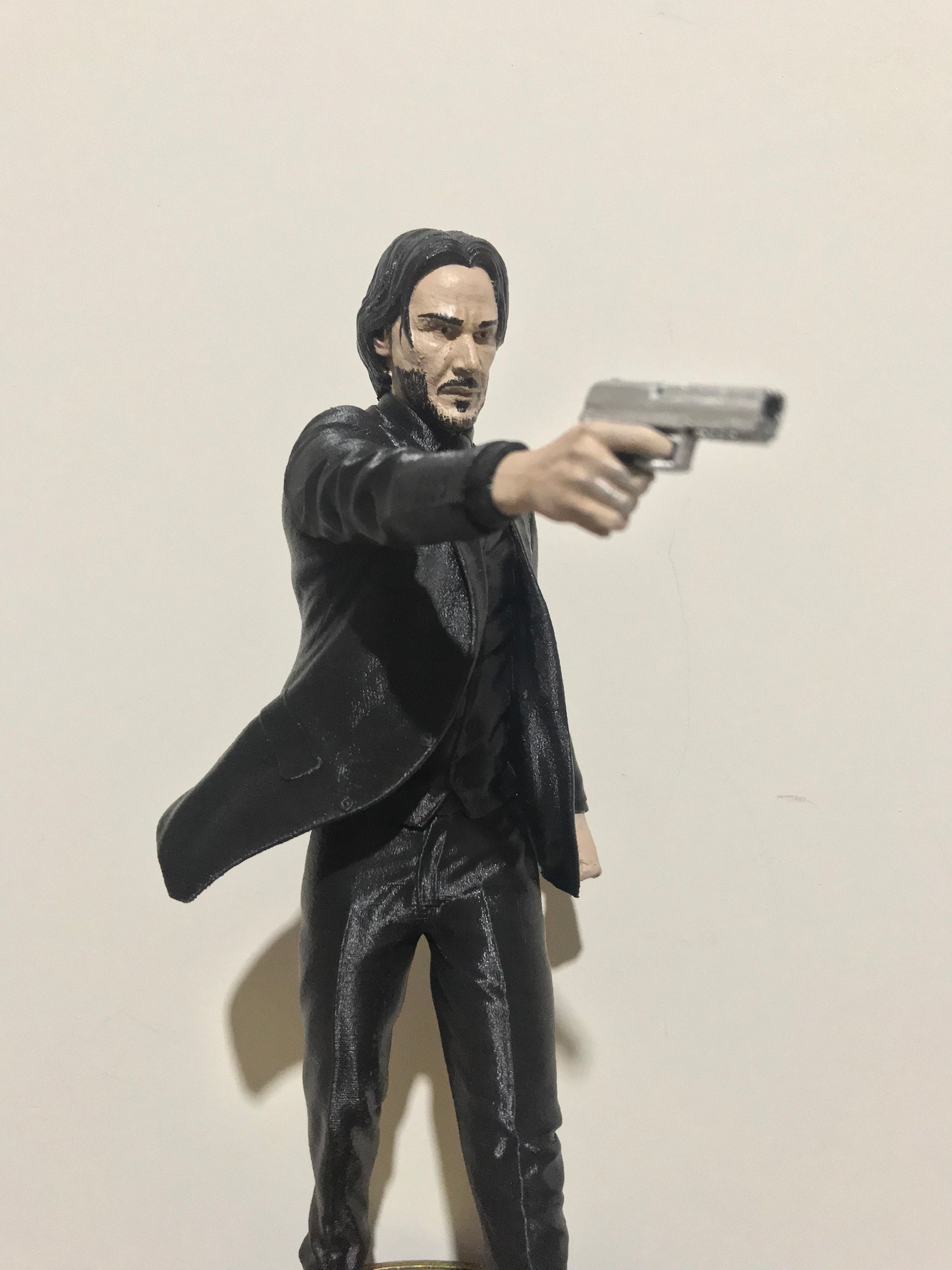 john wick catacombs statue