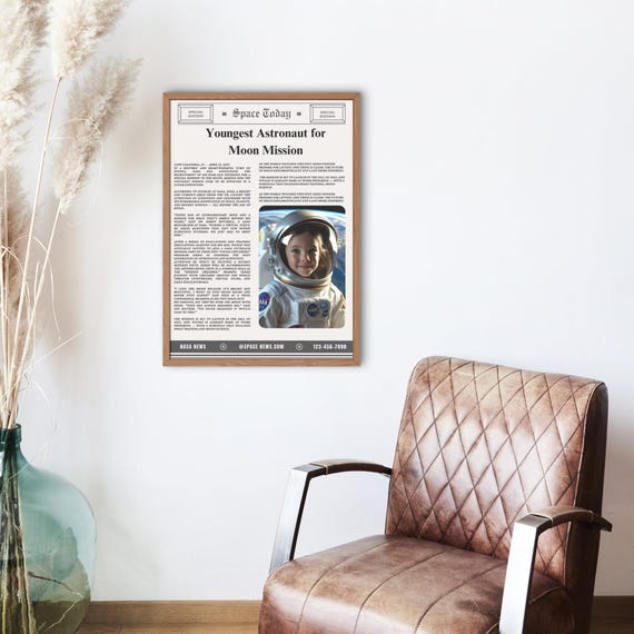 Personalised Newspaper – Child dreams hold the front page