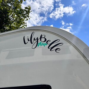 Personalised sticker Motorhome, Caravan decals bumper sticker image 7