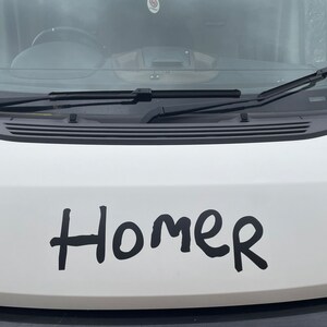 Personalised sticker Motorhome, Caravan decals bumper sticker image 3