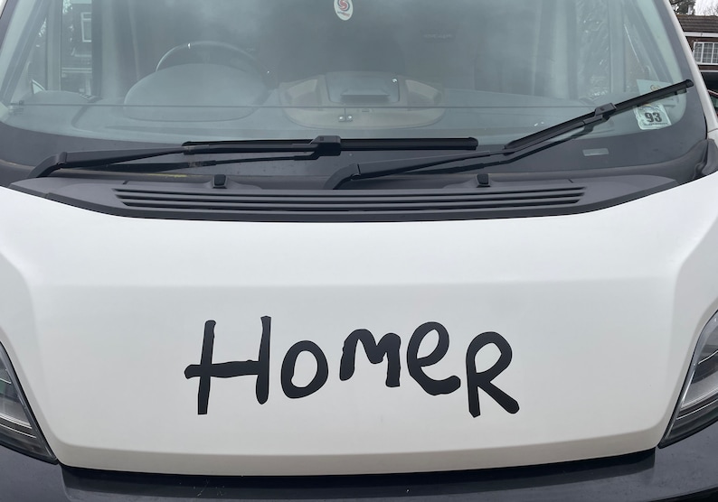 Personalised sticker Motorhome, Caravan decals bumper sticker image 3