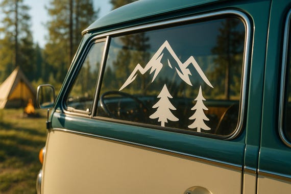 Custom one of a kind -Designed Decal – Cars, Caravans, Motorhomes & Windows | Personalised Vinyl Sticker
