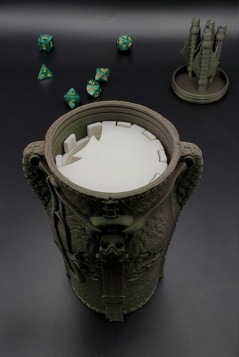 Dice Tower Insert Etsy