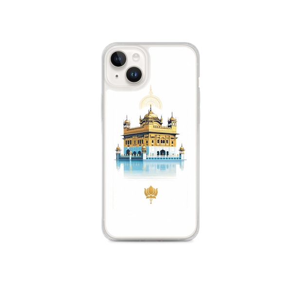 Golden Temple iPhone Case / Harmandir Sahib / White Case / Peace / Punjabi / India / Amritsar / Sikh Gift / Punjabi Gift / Sikh Art / Nanak