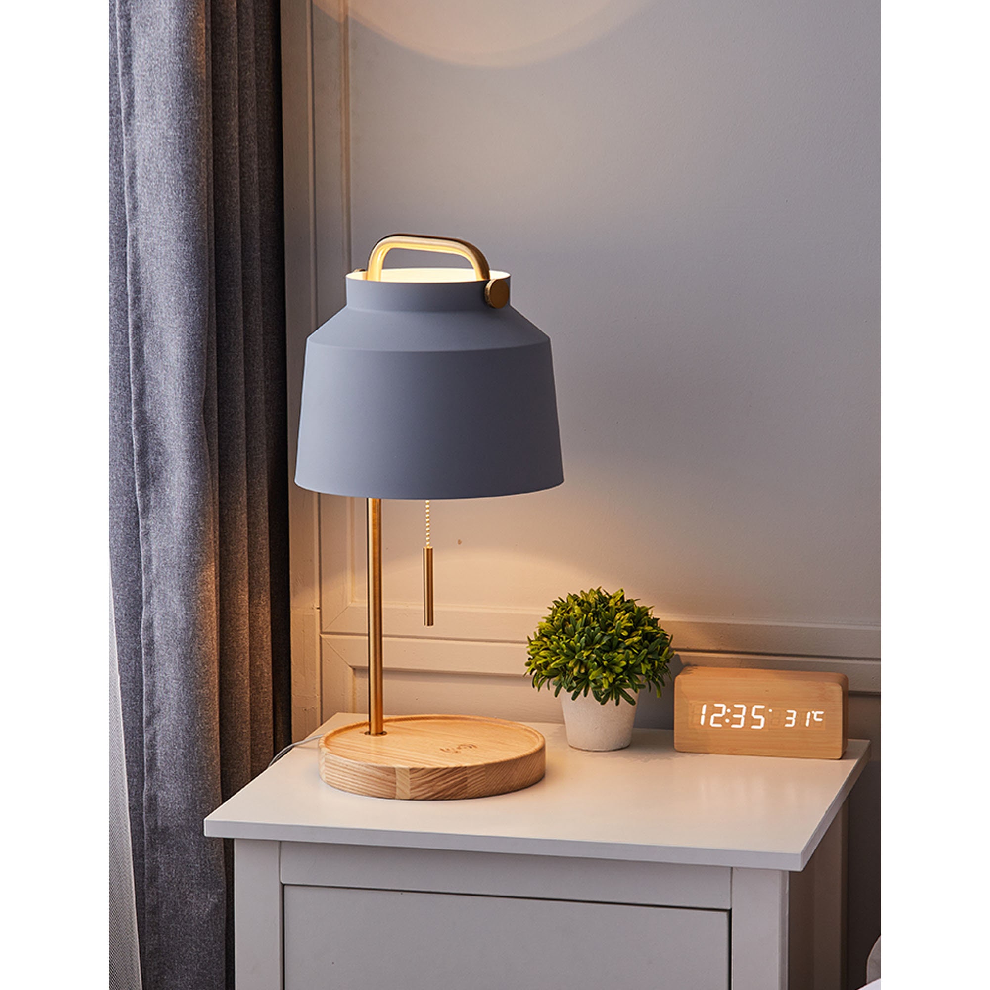 Schlafzimmer Tischlampe Leuchte Luxus Nachttischlampe kreative | Etsy