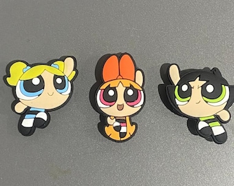 Pacote de 3 pingentes PP Girls Croc