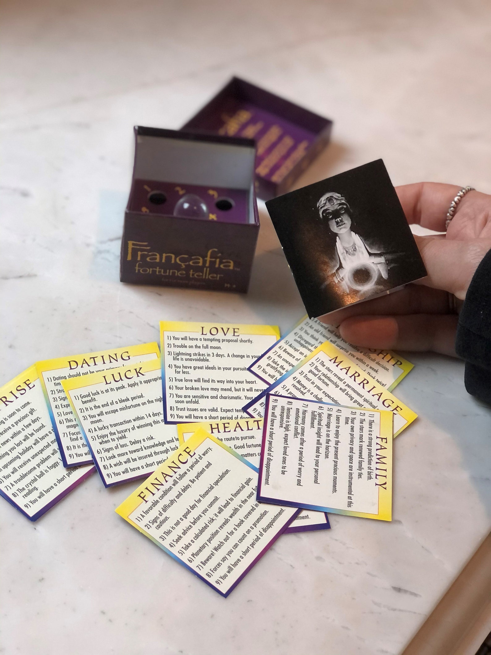 Fortune telling device daily fortunes answers questions Etsy Polska