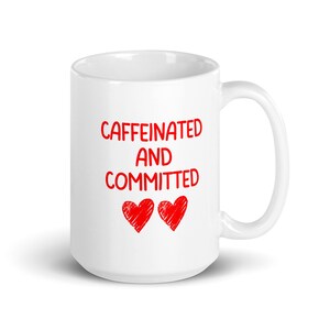 Koffeinhaltig och engagerad mugg – Alla hjärtans dag-kaffekopp för par