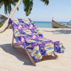 Pitbull Puppy Beach Towel Pitbull Puppy Beach Towel