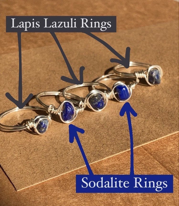 Wire Wrapped Rings