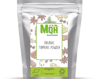 Organic Turmeric (Haldi) Powder Premium Quality! Soil Association Certified