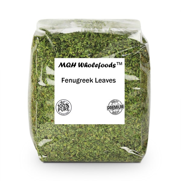 Feuilles de fenugrec séchées (Methi) de qualité supérieure ! Sélectionnez le format 50 g-1 kg EXPÉDITION GRATUITE