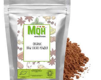 Organic RAW Peruvian Cacao Powder Premium Quality! Soil Association Certified