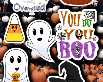 Halloween Relics Stickers | Ghosts | Trick or Treat | Pumpkins | Witch Hat | Halloweentown