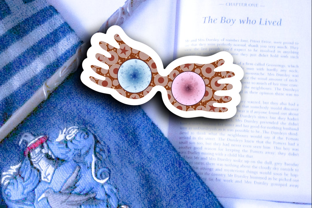 Luna Lovegood Quibbler Wrackspurts Glasses Harry Potter Etsy