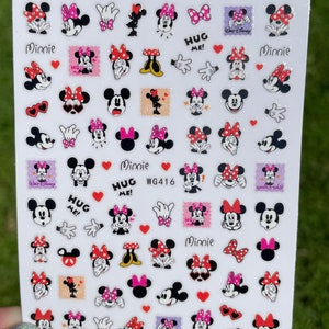 Mouse Nail Stickers WG416