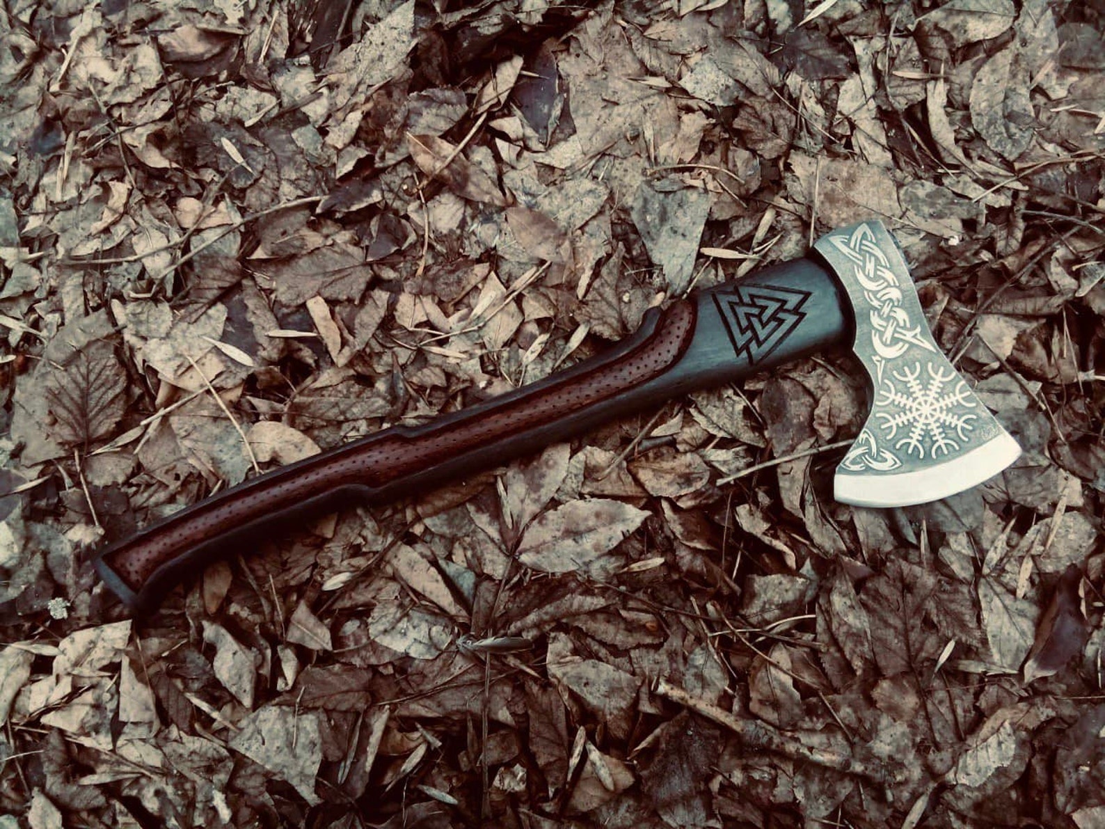  One  handed  Viking axe  Asgard Battle axe  Etsy