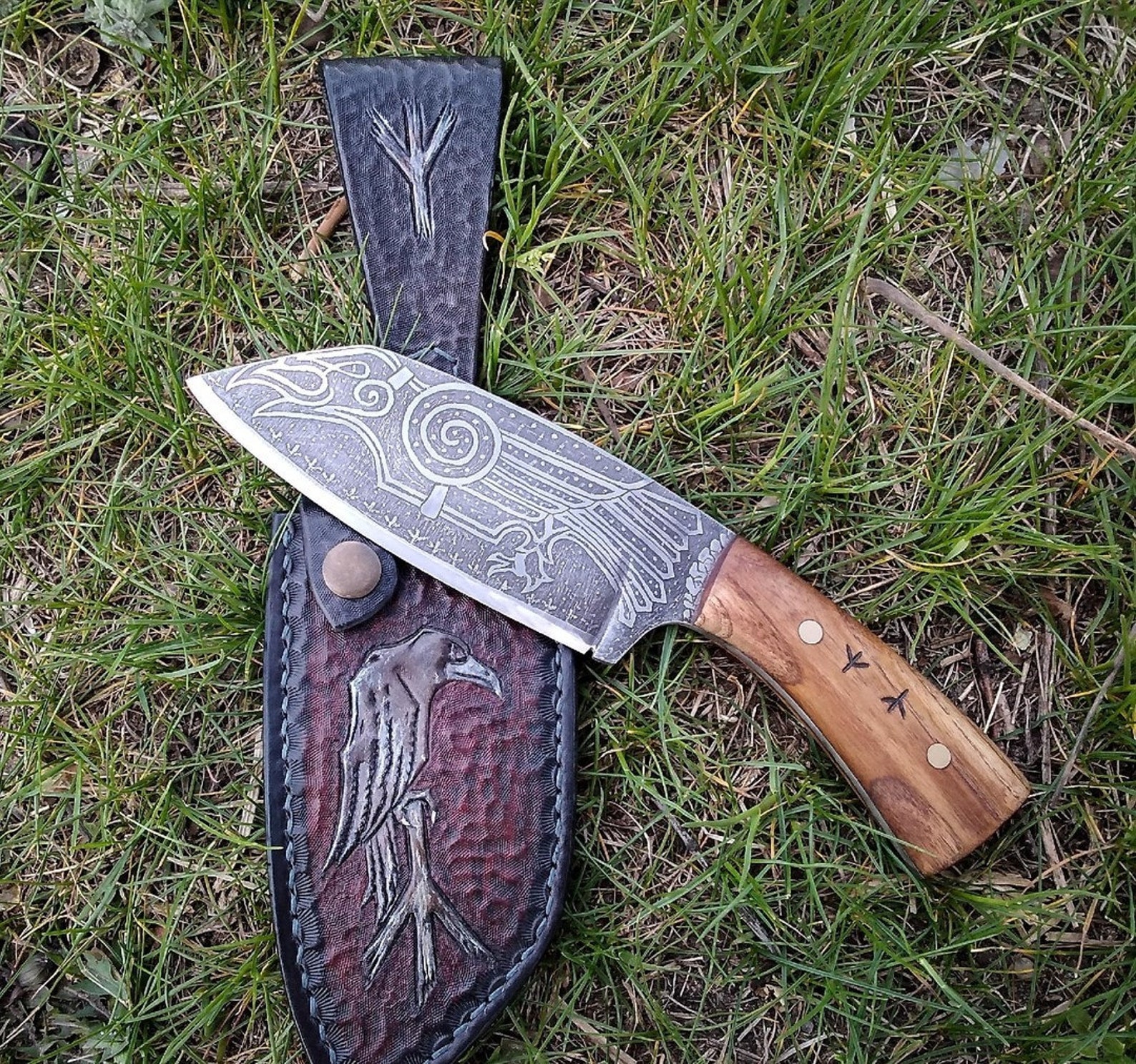Viking Hunting knife Etsy