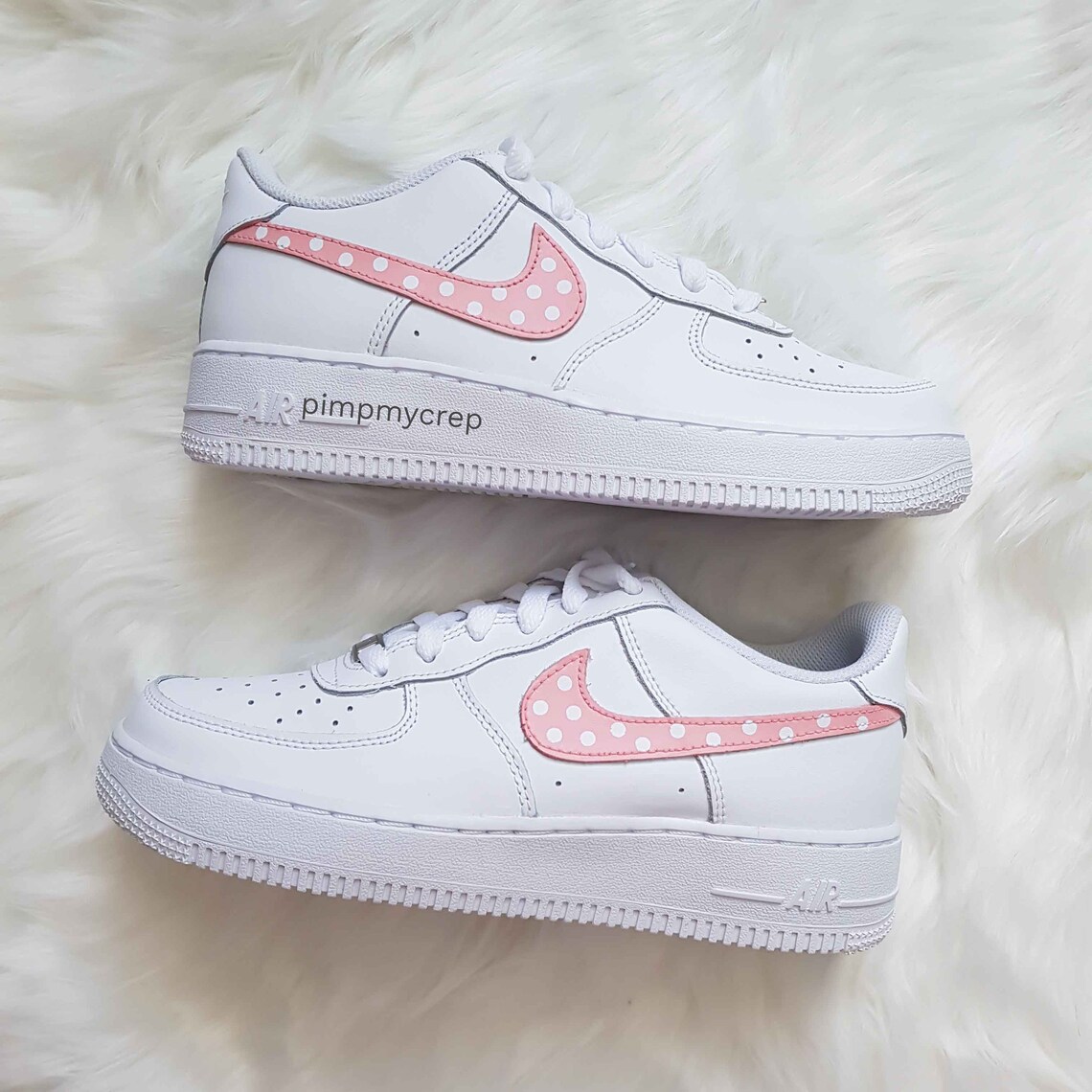Nike Air Force 1 Pastel swoosh | Etsy