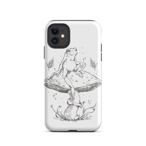 Frog Mushroom iPhone case