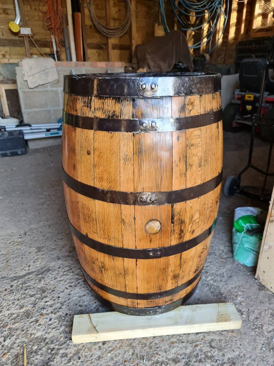 Oak barrels fully refurbished. Etsy