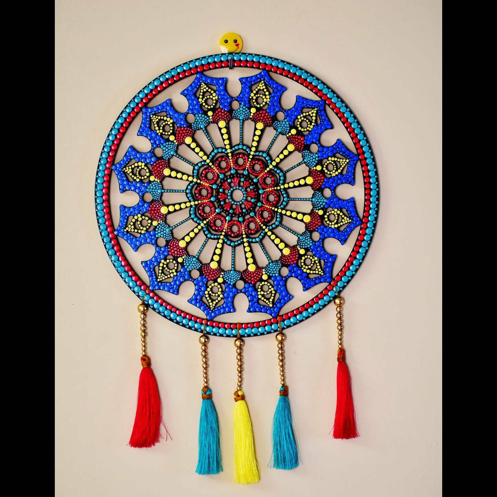 Jute Mandala Wall Hanging at Laura Rhodes blog