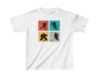 Camiseta juvenil de hockey para niños