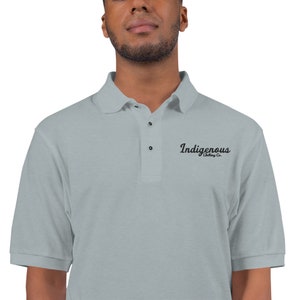 Broded Indigenous Clothing Co. Polo Premium Pour Hommes image 6