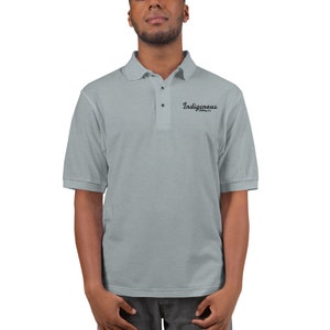 Broded Indigenous Clothing Co. Polo Premium Pour Hommes image 7