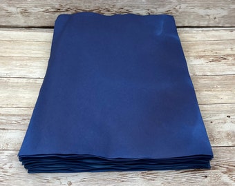 20 Sheets of Blue Dye paper -8.5 x 11 in - Stained - Stationary - Journal - Hand Dyed - Junk Journal - Scrapbook Paper - Tea Dye
