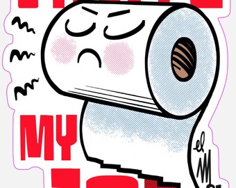 Stickers, Humor, Cartoon, Funny,