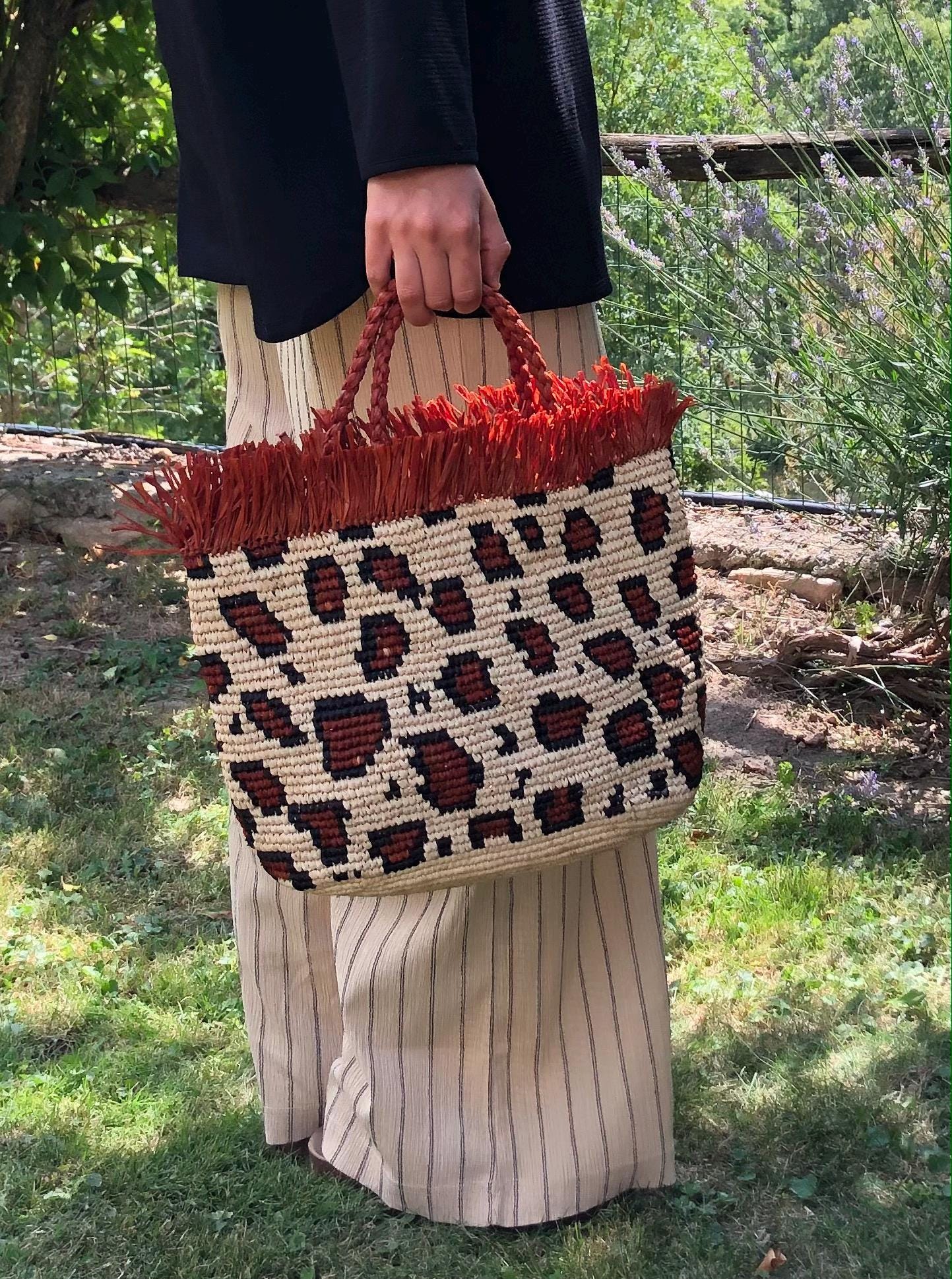 Buy Madagascar Raffia Bag Online In India India