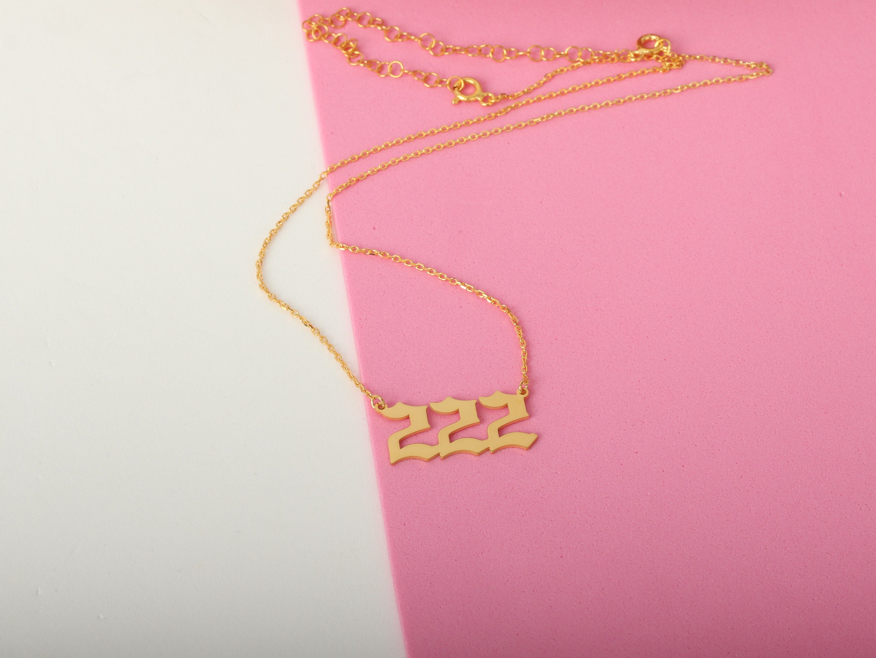 Tiny Angel Number Necklace, 222 Angel Number, 888 Angel Number, Tiny Angel  Number, Silver Angel Number, Lucky Number Necklace - Etsy