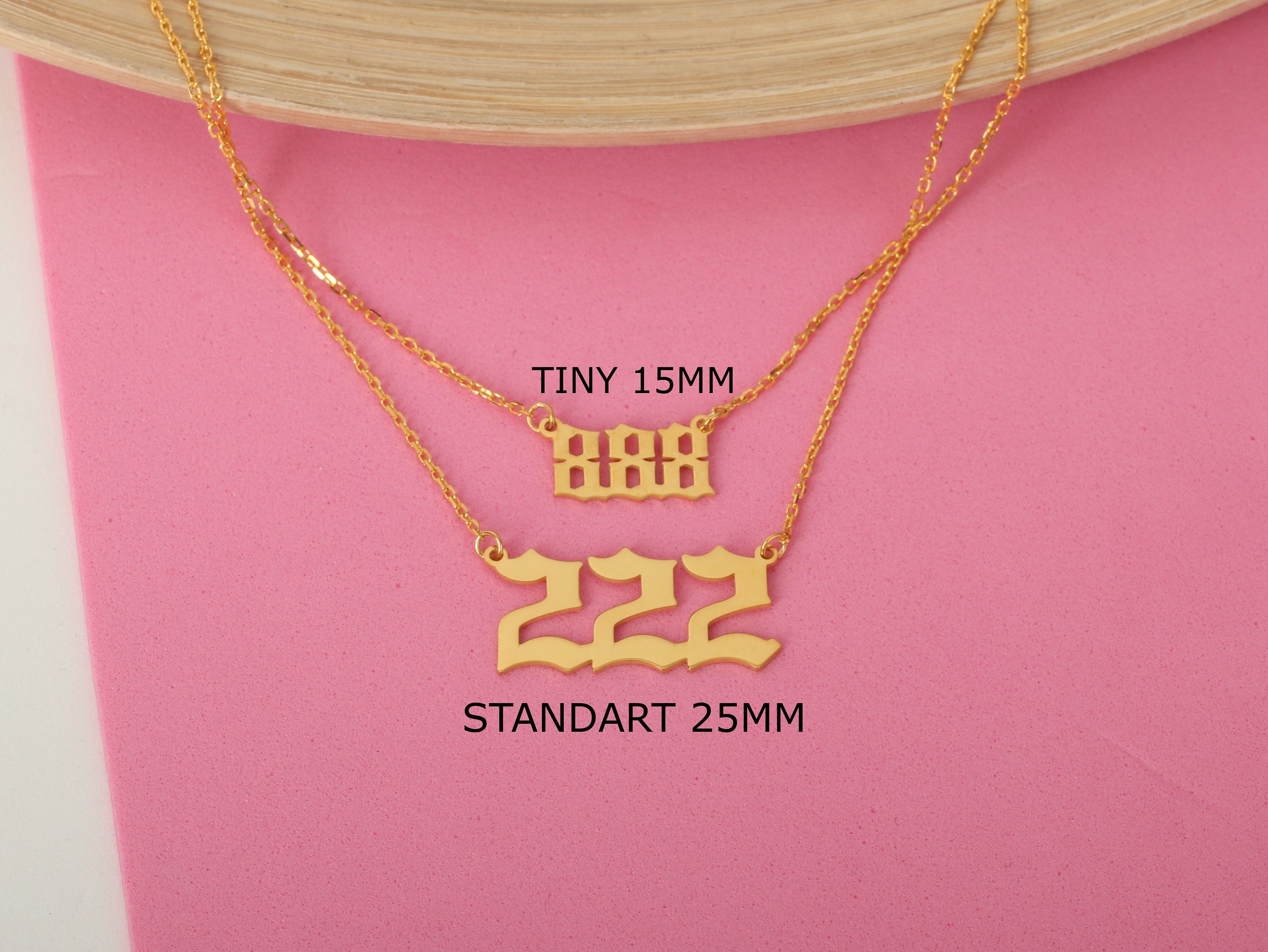 Tiny Angel Number Necklace, 222 Angel Number, 888 Angel Number, Tiny Angel  Number, Silver Angel Number, Lucky Number Necklace - Etsy